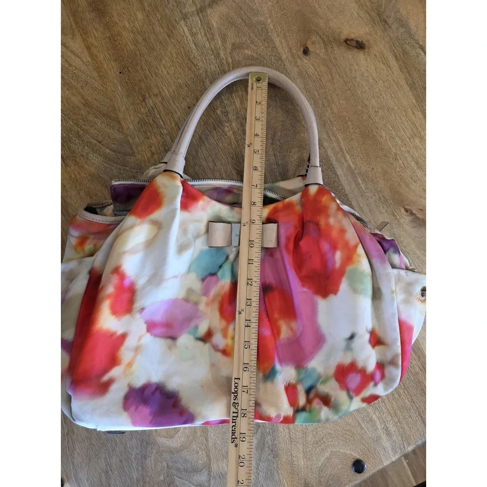 Kate Spade Diaper Bag Large Watercolor Pink Hobo